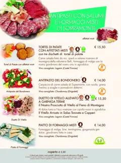 Vedi il menu originale 6