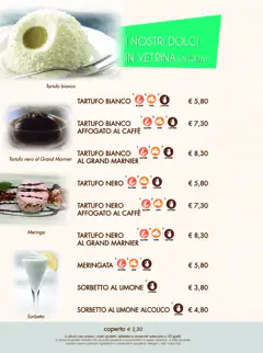 Vedi il menu originale 22