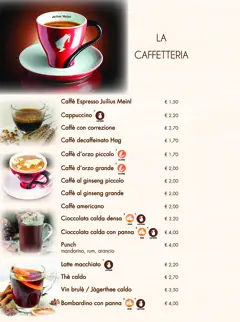 Vedi il menu originale 26
